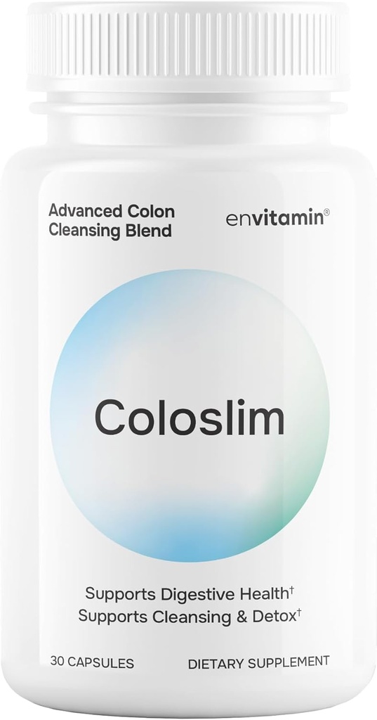 Coloslim - Gentle Colon Cleanse for Digestive Health &amp; Gut Flora