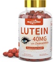 Lutein y Zeaxanthin Suplemento Softgels: Vitaminas Oculares y Suplementos con Vitaminas C, E, Omega 3, Lutein &amp; Zeaxanthin para mejorar la visión y aliviar la fatiga ocular