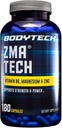 BODYTECH ZMA-Premium Zinc, Magnesio y Vitamina B6 Suplemento para apoyar la recuperación del músculo mejorada, la calidad del sueño mejorada y la salud óptima de inmunodeficiencia, Boosts Muscle Strength (180 cápsulas)