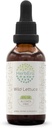 Lechuga silvestre HerbEra B60 Extracto herbal libre de alcohol Tintura, gotas líquidas concentradas Lechuga natural silvestre (Lactuca virosa) (2 Fl Oz)