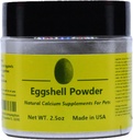 2.5oz Pure Eggshell Calcium Supplement for Pets - Natural Source of Calcium from Real Eggshell Suitable for Aquariums, Shrimp, Snail, Crustacean, Invertebrates, Dogs, Cats and Other Pets