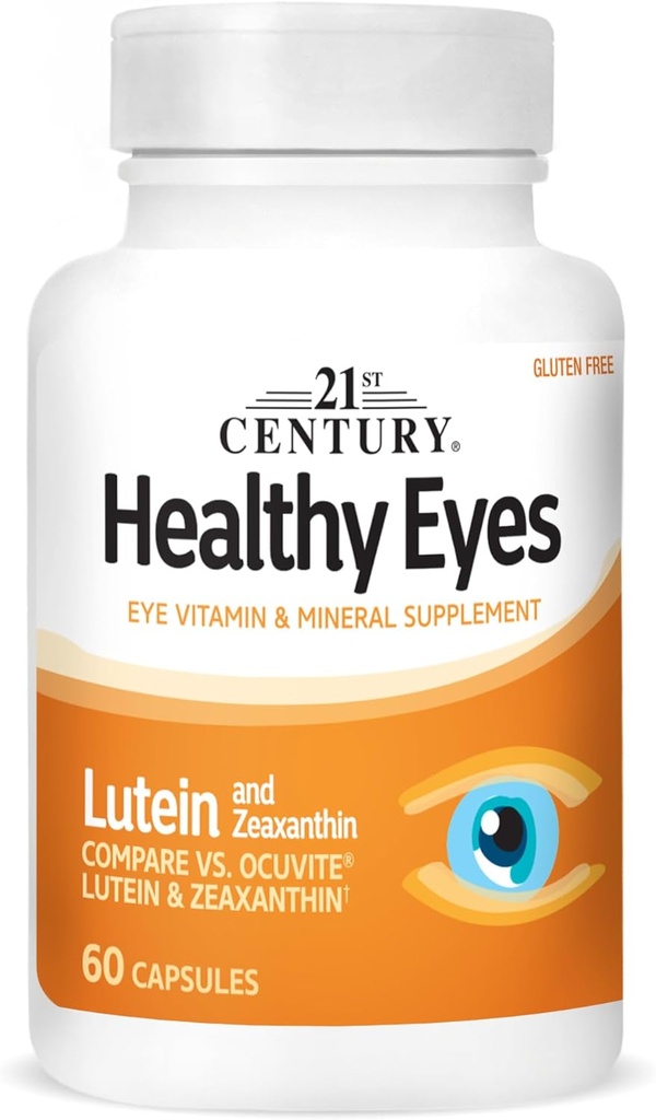 21st Century Healthy Eyes Lutein y Zeaxanthin Capsules, 60 Conde (27454)
