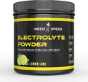 Lime Electrolílito de limón Polvo, 60 Servidores, Solución de hidratación con vitaminas, minerales y electrolitos para atletas, entusiastas de fitness y estilos de vida activos, 13.5oz