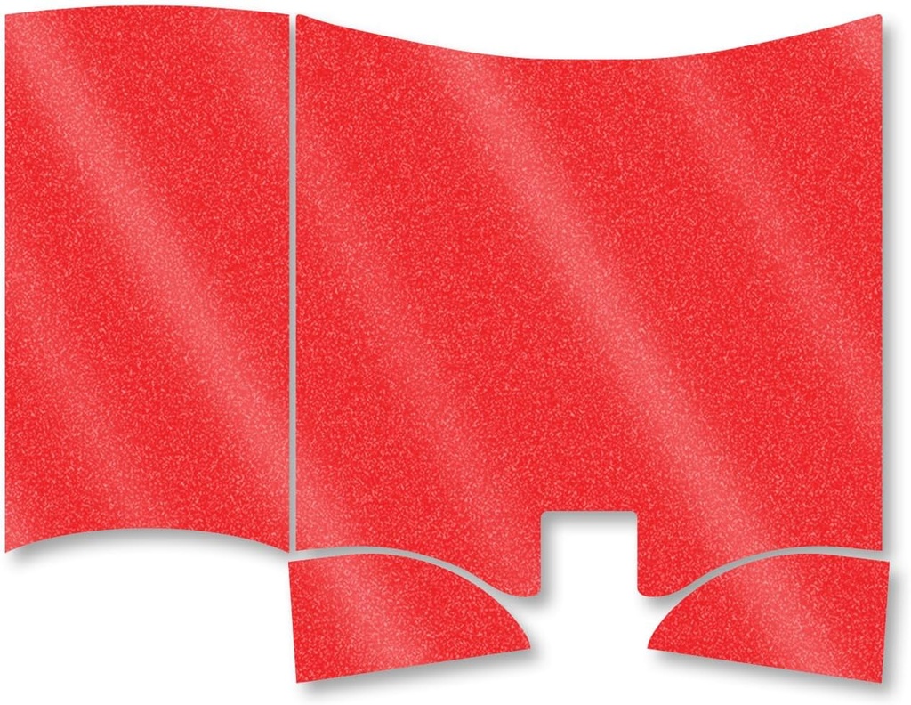 MightySkins Glossy Glitter Skin for Ventolin HFA Asthma Inhaler - Red TEN Protective, Durable High-Gloss Glitter Acabar TEN Easy to Apply, Remove, and Change Styles TEN Made in The USA