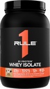 Regla 1 R1 Proteína Whey Isolate - con 25g Protein & 6g BCAA Exclusivamente de Fuentes hidrolizadas de recuperación de entrenamiento (2 libras*, Café Mocha)