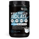 NATURE TARGET Whey Protein Powder, Unflavored Protein Powder, Whey Protein Isolate for Muscle Growth & Recovery, 26G Protein, Gluten Free &amp; No Sugars, 16 Servings, 1.10 Libra (500 G)