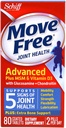 Move Free Glucosamine and Chondroitin Plus MSM & D3 Advanced Joint Health Supplement Tablets, (80 Cuenta en A Box), Supports Mobility, Comfort, Strength, Flexibility and Lubrication* (Pack of 3)