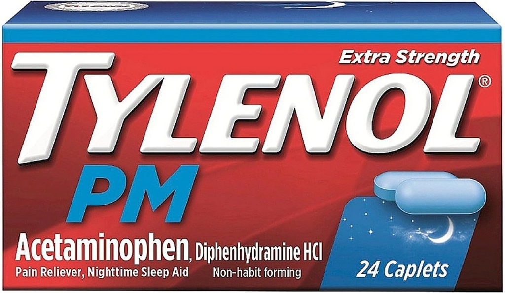 Tylenol Pm ES Caplet 24ct Tamaño 24ct