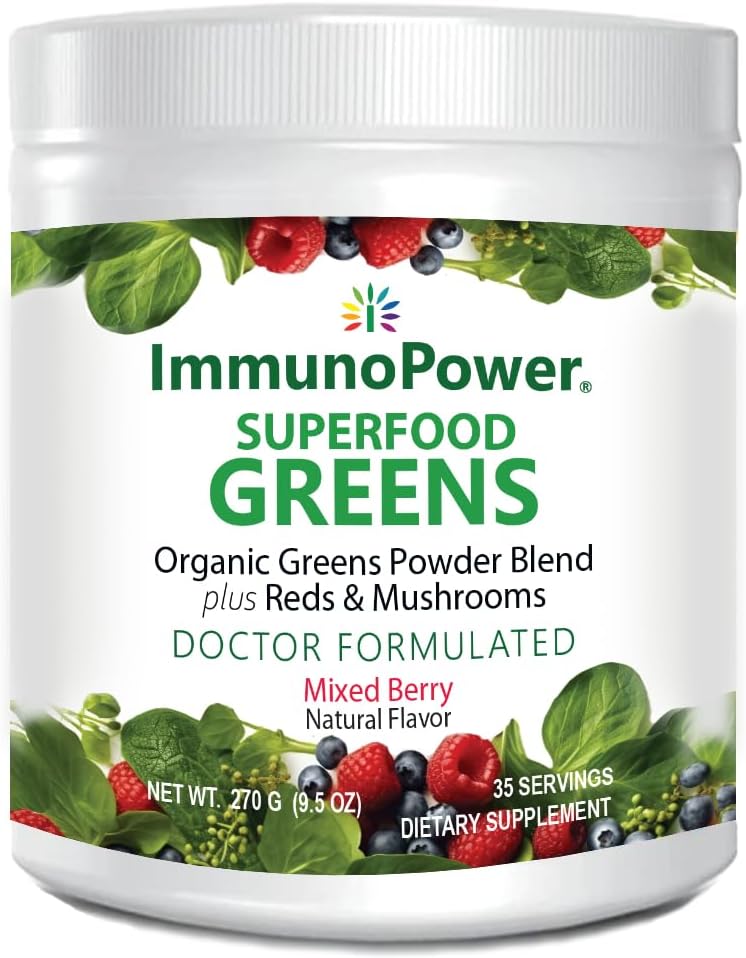 Revitalize Your Wellness Organic Greens and Reds Superfood Powder for Vibrant Health