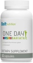 Multivitamínico Bariat – Uno por día Vitaminas y Minerales Bariatrices – 30-Counto Suplemento Bariatric Capsules – Nutrient-Rich Multivitamina Desarrollada con Hierro