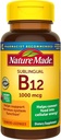 Nature Made Vitamina B-12 1000 MCG Sublingual, 50 Cuenta (Pack of 3)
