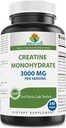 Brieofood Creatine Pills 3000 mg por Serving - 240 Tablets - laboratorio de 3er partido Tested for Purity & Quality - Ayuda a mejorar el rendimiento deportivo