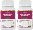 Vaginal Probiotics for Women pH Balance with Prebiotics - 60 Billion Womens Probiotic for Vaginal Flora, Odor, Yeast & Digestive Health with Saffron, Cranberry, Vegan " Non-GMO TEN 180 Caps