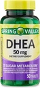 SPEC DHEA Tablets, 50 mg,Cada servicio proporciona 50 mg de DHEA en una tabla fácil, 50 cuenta