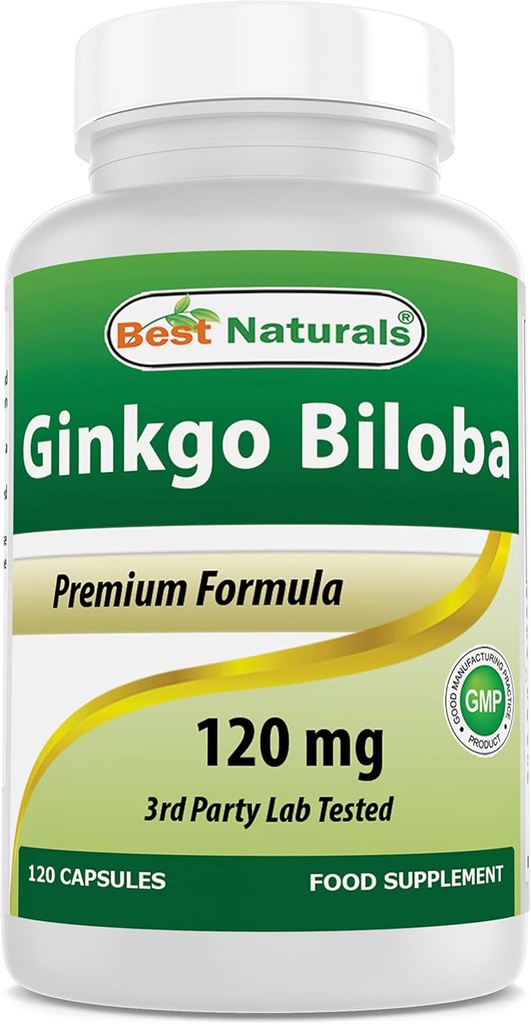 Mejores Naturales Ginkgo Biloba 120 mg 120 cápsulas