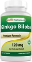 Mejores Naturales Ginkgo Biloba 120 mg 120 cápsulas