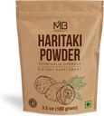 MB Herbals Haritaki Powder 3.5 oz / 100 Gram  durable Inknut Powder Silencio Terminalia chebula ← Harde ← Chebulic Myrobalan ← No Preservatives