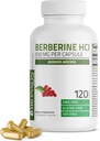 Bronson Berberine As Berberine HCI Berberis Aristata 500mg Por Vegetarian Capsule Non-GMO, 120 Vegetarian Capsules
