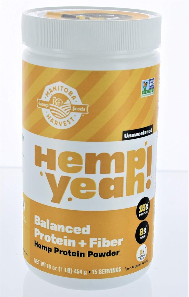 ¡Sí! Proteína equilibrada + Fiber Manitoba Harvest 16 oz Polvo