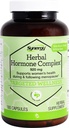 Complejo de hormonas herbales para apoyar la salud de las mujeres durante y después de la menopausia* con cohosh negro, flores de la pasión de Dong Quai, frambuesa roja, fenogreco, regaliz, manzanilla, corteza de calambre, Saw Palmetto, W