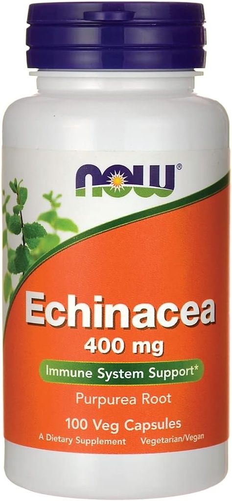 Now Foods Echinacea Root Purpurea 400mg 100 Caps