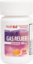 HealthA2Z® Gas Relief Simethicone 180mg ¦ Reslieves from Stomach Discomfort and Gas TENIDO Anti Flatulence ANTE Reslieves Gas Fast (60 Cuenta (Pack of 1))