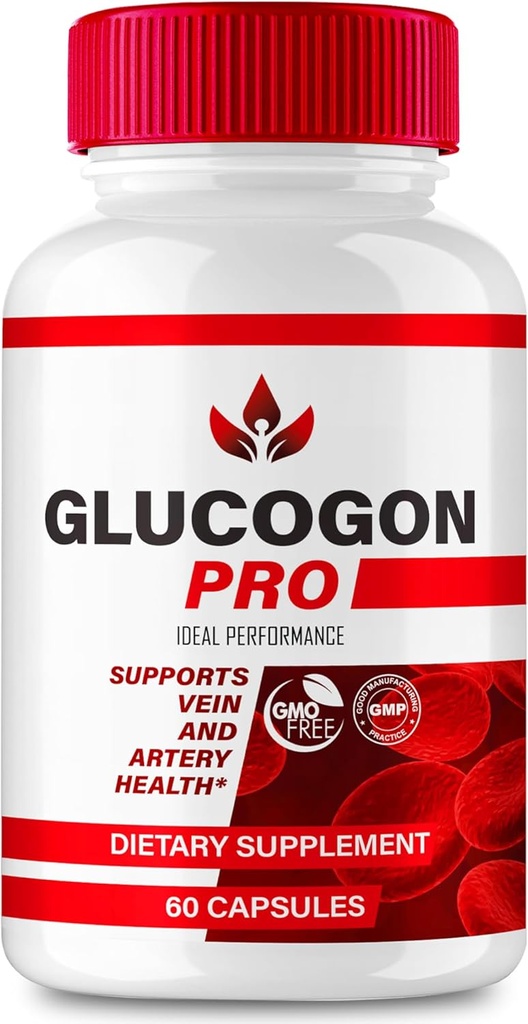 Glucogon Pro Capsules, Glucogon Apoyo Suplemento Píldoras - Fuerza máxima, Glucogon Pro Salud y Bienestar Cápsulas, GlucogonPro All Natural Formula, GlucogonPro Cápsulas Reseñas (60 Cápsulas)