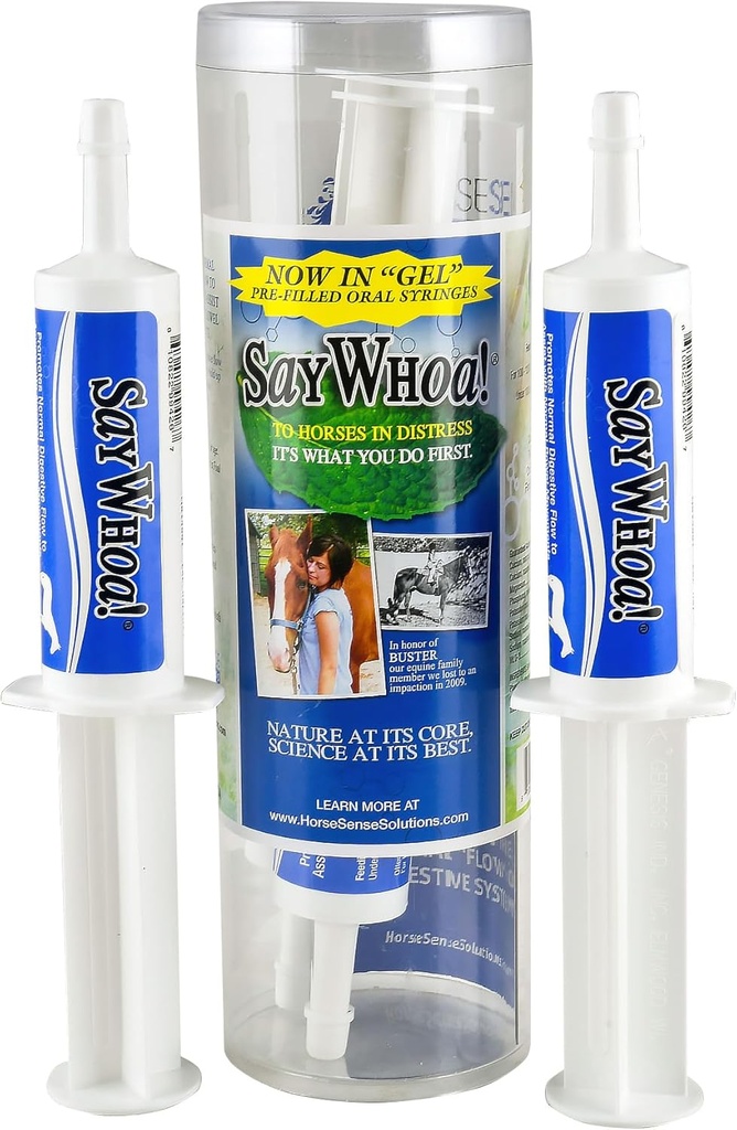 para Caballos en Distress: Promueve Flujo Digestivo Normal, Azul, 4Wx10L