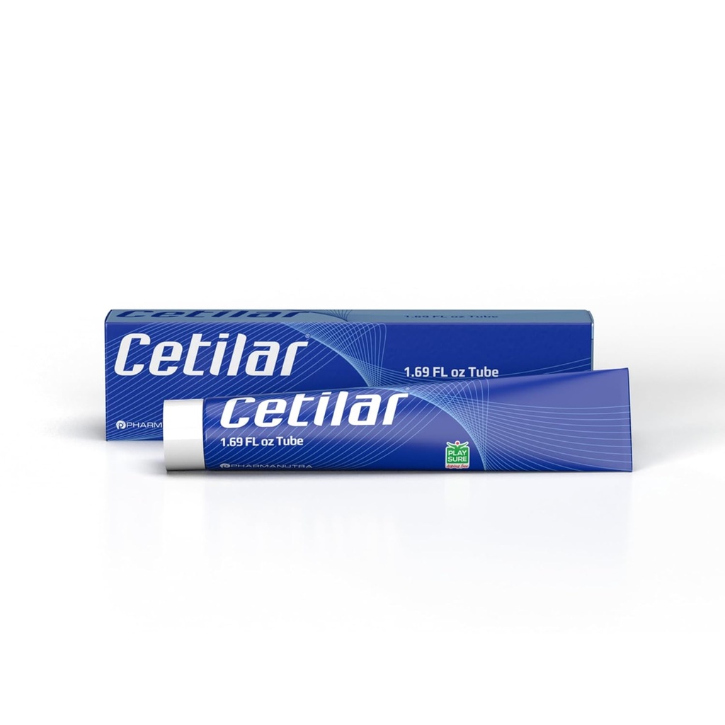 Crema de Cetilar SpA con ácidos grasos cetilados patentados para el alivio del dolor muscular, las esguinces y los deportes Recoveries – Fórmula de absorción rápida y no-grande – Ideal para atletas