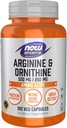 AHORA Nutrición Deportiva, Arginina & Ornitina 500/250 mg, Aminoácidos, 100 cápsulas Veg