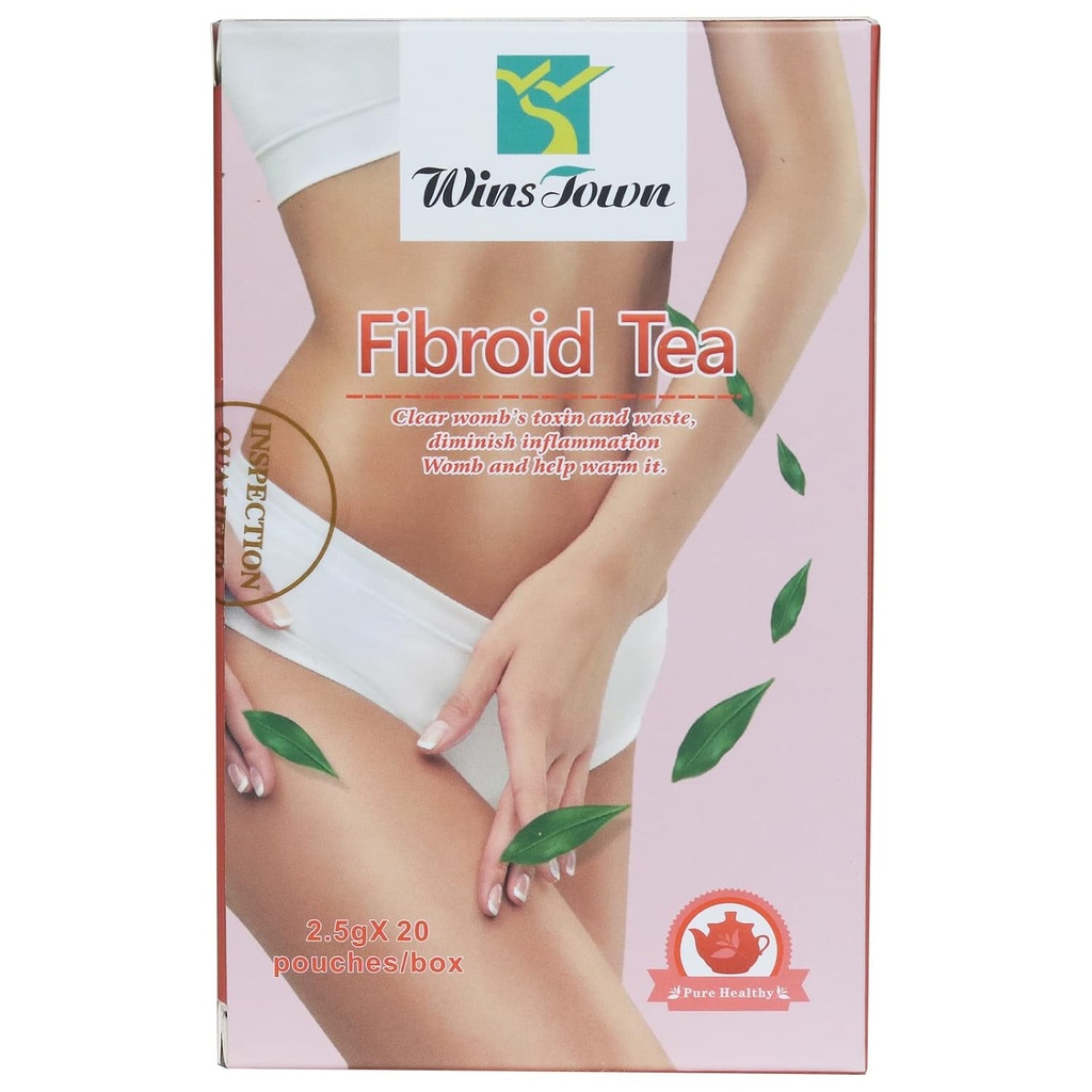 Gana el té de Fibroid de la ciudad, apoya la arruga de Fibroid y la ardor saludable, Anti envejecimiento, Warm Uterus Detox Tea, 20 Teabags