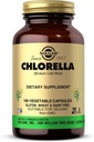 Solgar Chlorella - 100 cápsulas vegetales - Absorción máxima - No GMO, Vegan, Gluten Gratis, Kosher - 100 piezas