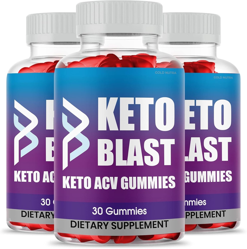 (3 Pack) Keto Blast Gummies, máxima fuerza, original Keto Blast Gummy, fórmula avanzada, 3 meses de suministro