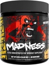 Mutant Madness ← Pre Workout Powder Supplement Performance and Pump Blend Incluye L-Citrulline, Beta-Alanine, Taurine, L-Tyrosine tención 30 Sirviendo ANTE Pineapple