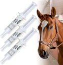 Ramard Total Calm and Focus for Horses Supplement - Magnesium &amp; Calming Formula for Horse Show, Training, Performance Mental Alertness without Drowsiness, Show Safe, Equine Supplies 1oz Syringe 3Packs