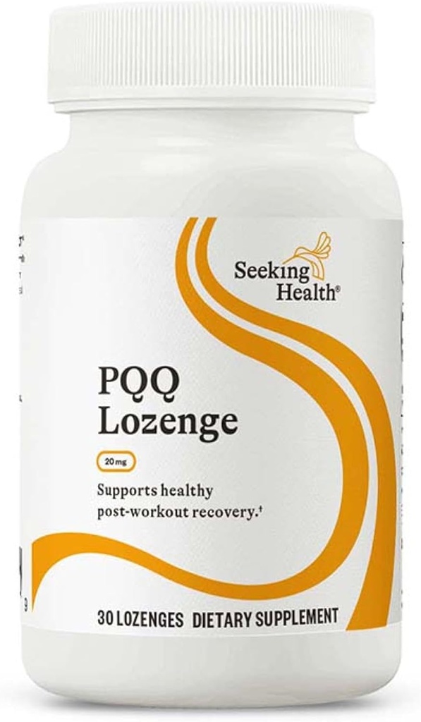 Buscando PQQ de salud, 20 mg Pyrroloquinolina Quinone (PQQ) por Lozenge, Antioxidante-Like Nutrientes para apoyar el envejecimiento saludable y estrés oxidativo, vegetariano y vegano (30 lozenges)