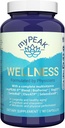 myPEAK Wellness Award-Winning Vegan Multivitamin with ElevATP Ancient Peat Extract, Natural Astaxanthin, Iron, Resveratrol y Alpha GPC, Immunity Booster, All-in-One para Hombres y Mujeres, 90 Conde