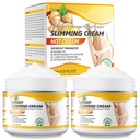 2PCS VOGSIG Ginger Slimming Cream - Anti Cellulite, Fat Burning, Tightening & Moisturizing, 1oz each