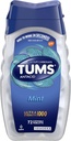 TUMS Ultra Strength Chewable Tablets for Heartburn Relief, Peppermint - 72 Count