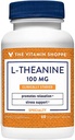 La vitamina Shoppe L-Theanine 100MG, Ingrediente de estudio clínico, apoya la relajación y el estrés (60 cápsulas)