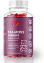 Moss de Mar Orgánica Gummies con Root de Burdock de la vejiga – Suplemento vegano para el bienestar general – 60 Conde