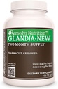 Nutrición de Remedy GlandJa-New tención 1,000 mg, 60 cápsulas veganos suplemento dietético herbal