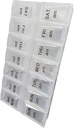 Dos veces por día Organizador de píldoras, Contenedor de píldoras semanales AM/PM (48) - Medicación nocturna separada o vitaminas