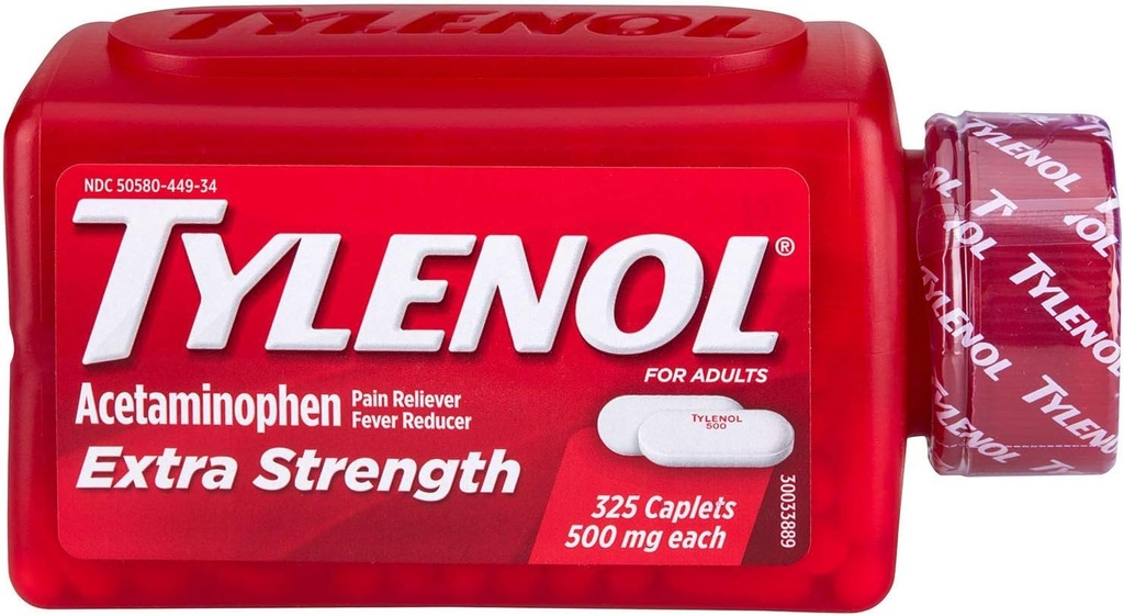 Tylenol Extra Strength Acetaminophen 500 Mg (325ct)