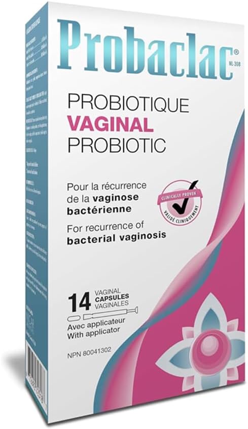 Vaginal Probiotic for BV | Bacterial Vaginosis Formula | Clinically Approved | Reduces Recurrence of BV | Balances pH & Maintains Feminine Health | Probiotics for Women (1)