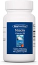 Allergy Research Group Niacin Supplement - Vitamin B3 for Men &amp; Women, Niacin with Flush, Nicotinic Acid, NAD, 250mg Vegetarian Capsules - 90 Count