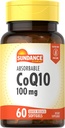 Sundance CoQ10 100mg | 60 Absorbable Softgels | With Black Pepper Extract | Non-GMO and Gluten Free Supplement
