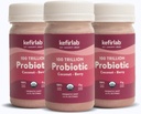 KefirLab Probiotics 100T CFU - 36 Strains - Vegan & Organic - Support Digestion, Immune System, Brain Health, Mood & Stress. Berry (16-Pack)