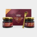 VASU Ayurveda Himalayan Shilajit Resin 400mg – Lab Tested Natural Energy Booster with Fulvic Acid & 85+ Trace Minerals – Pure Shilajit for Men & Women – 100 Days Supply for Strength & Stamina (2-Pack)