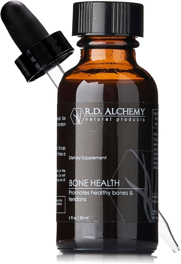 Alquimia RD - Extracto 100% Natural &amp; Orgánica de la Salud - Promueve Huesos y Tendones Saludables - Tratamiento de la Velocidad Minerales y Vitaminas Plantas de Fracturas y Lesiones